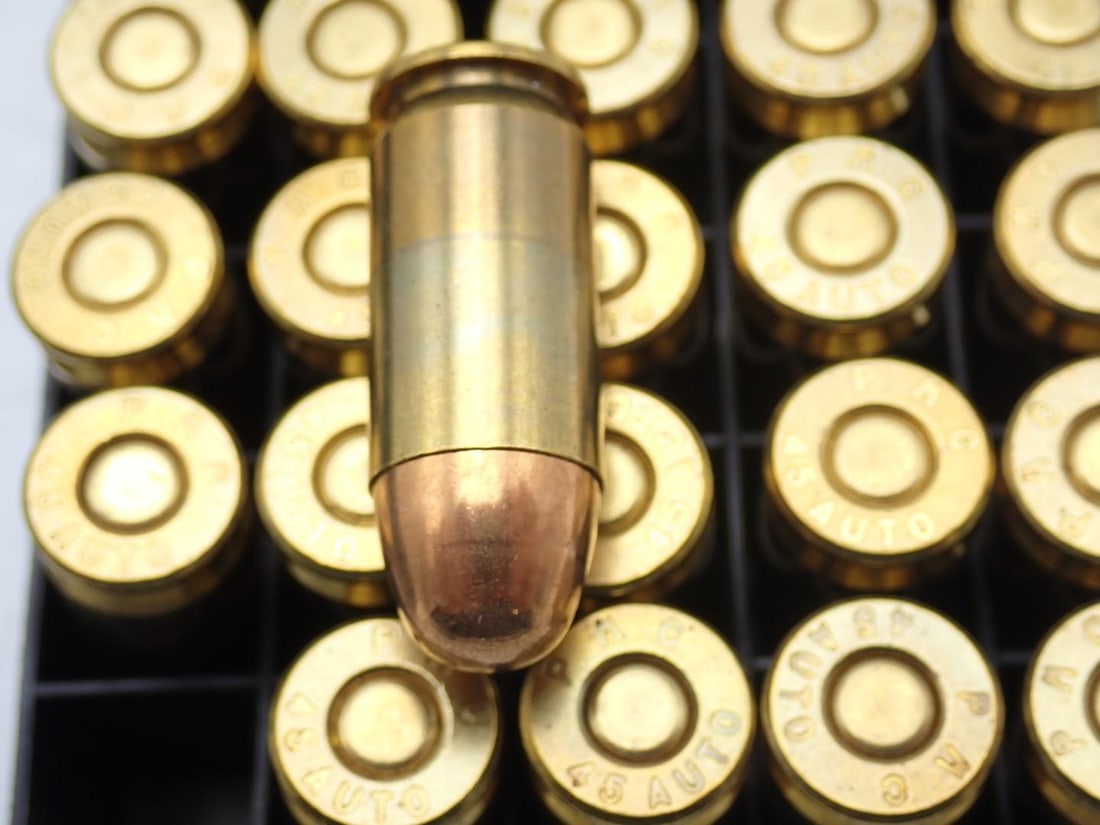 (2) Boxes of .45 ACP Cartridges - 9