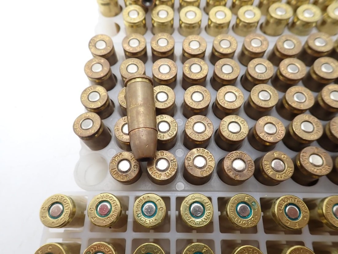 (5) Boxes of Federal 9mm Cartridges - 10
