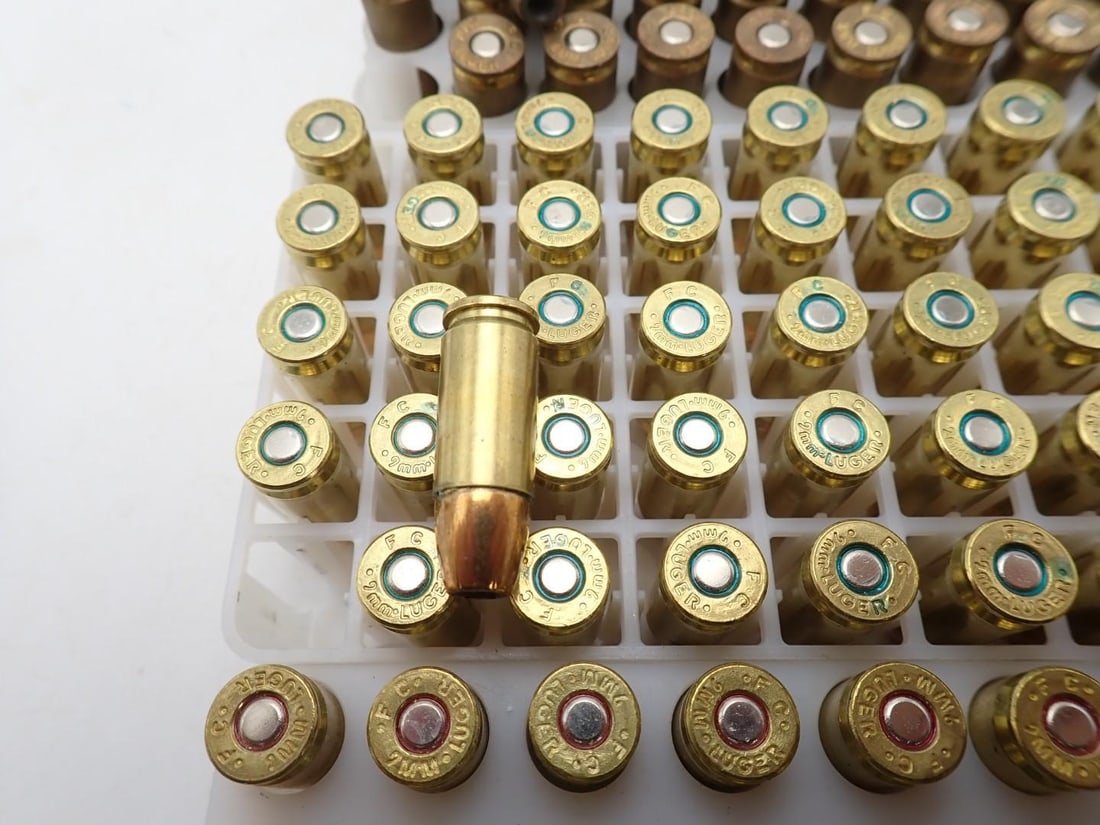 (5) Boxes of Federal 9mm Cartridges - 11