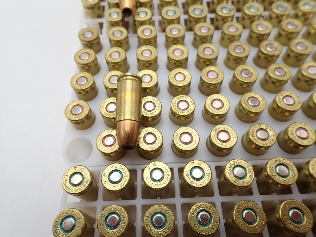 (5) Boxes of Federal 9mm Cartridges - 12