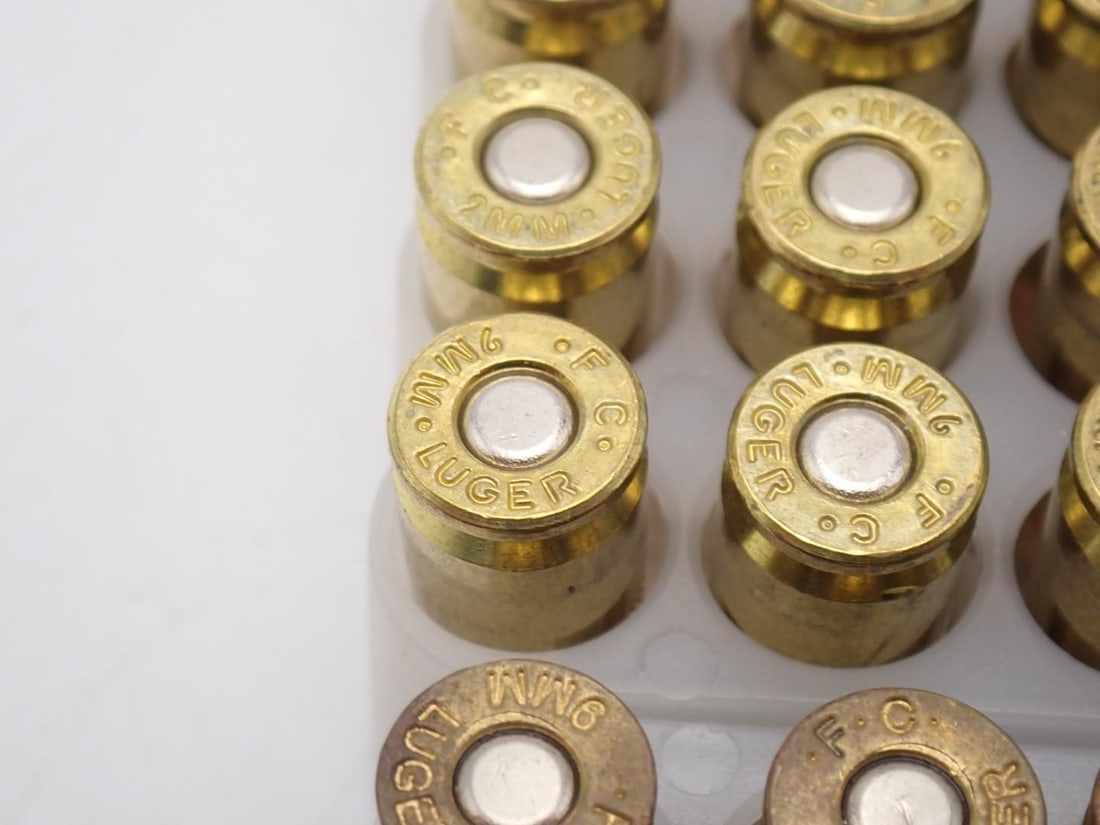 (5) Boxes of Federal 9mm Cartridges - 8