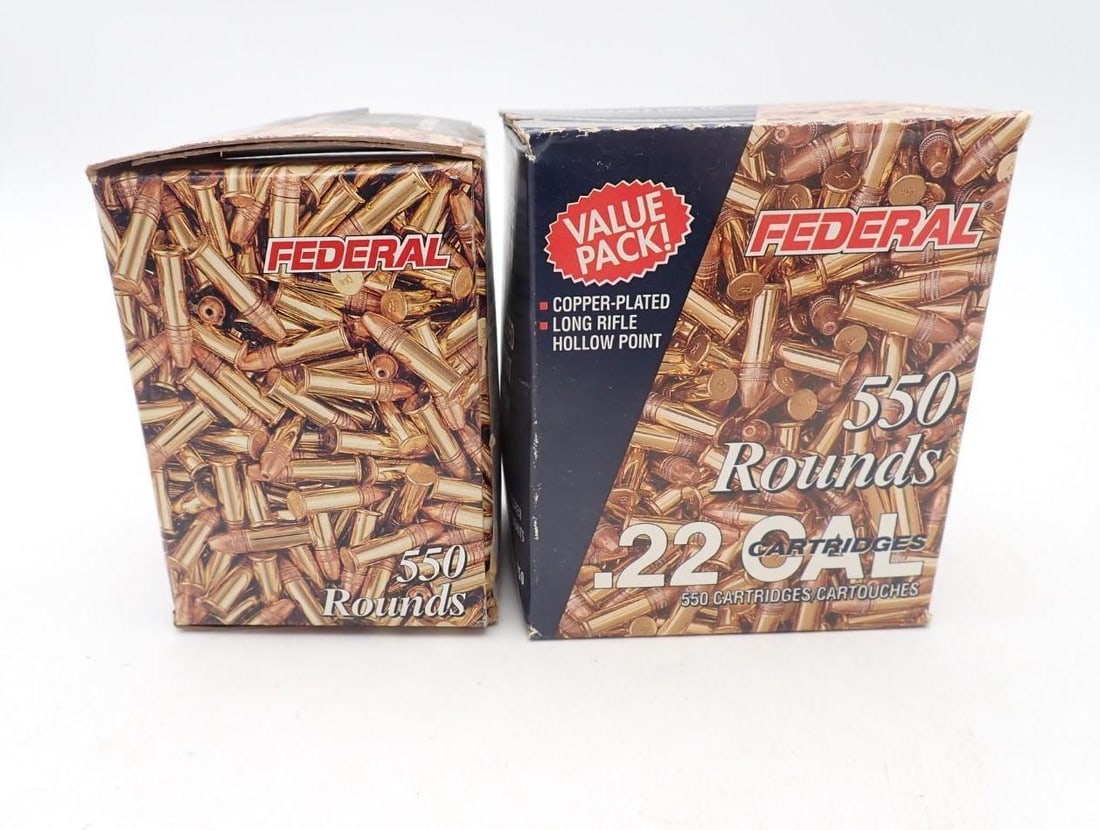 (1100) Federal .22 LR Cartridges: (1100) Federal .22 LR Cartridges