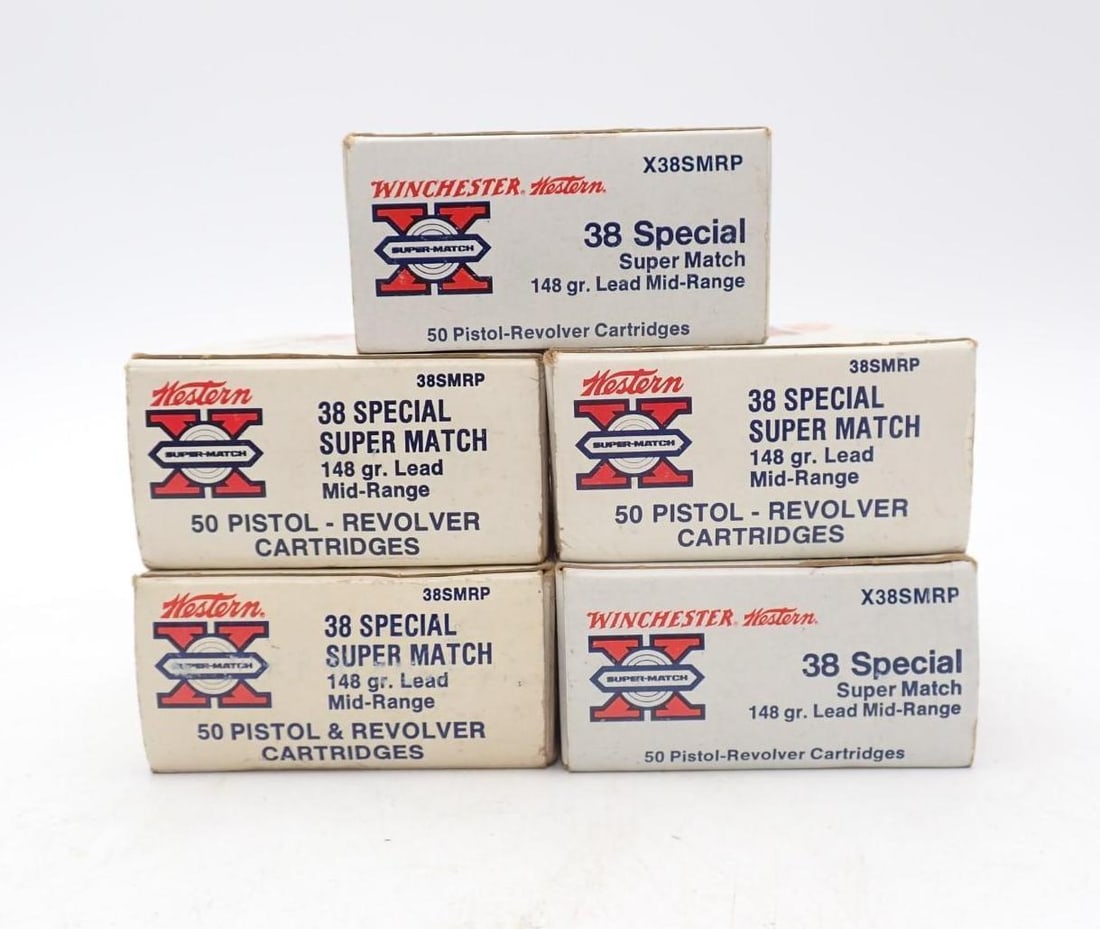 (7) Boxes of .38 Special Wadcutter Cartridges (1 of 14)