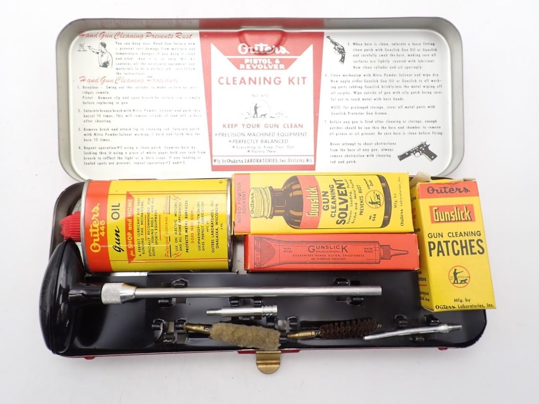 Cartridge Lot: .38 S&W, .38 Spec., .22 LR & a cleaning kit