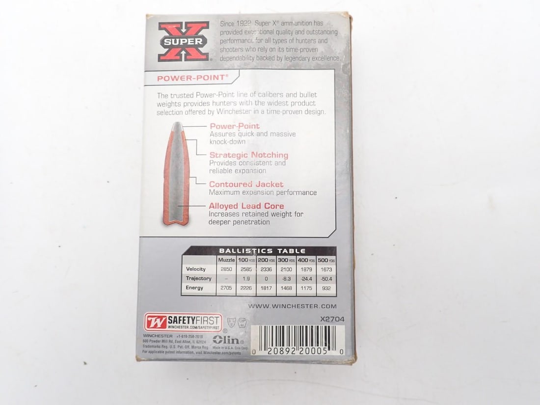 Box of Winchester .270 Cartridges - 3