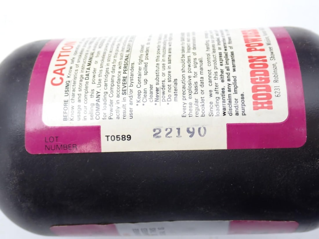 5 Lbs. +/- Asst. Gun Powder - 3