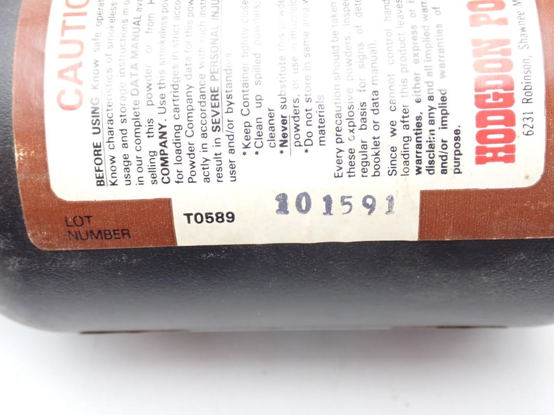 5 Lbs. +/- Asst. Gun Powder - 5