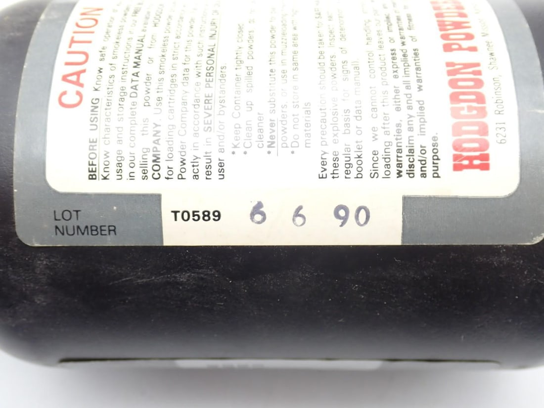5 Lbs. +/- Asst. Gun Powder - 7