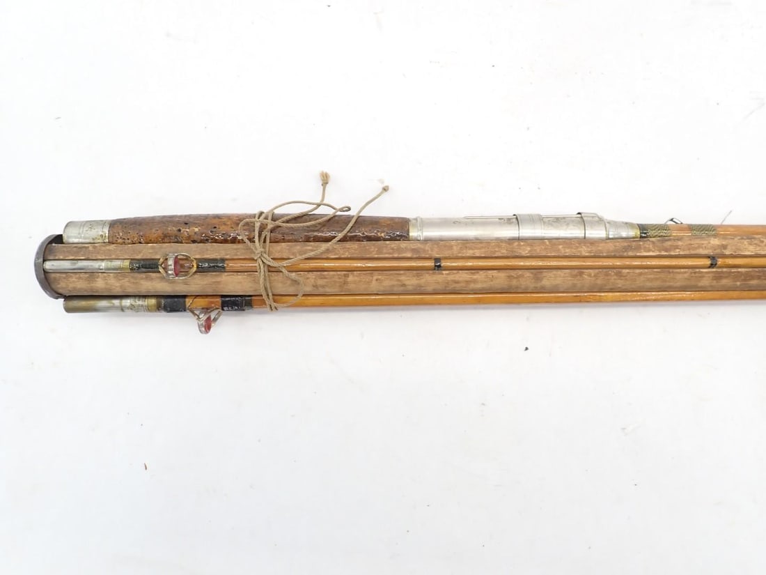 Antique Bamboo Spinning Rod - 2