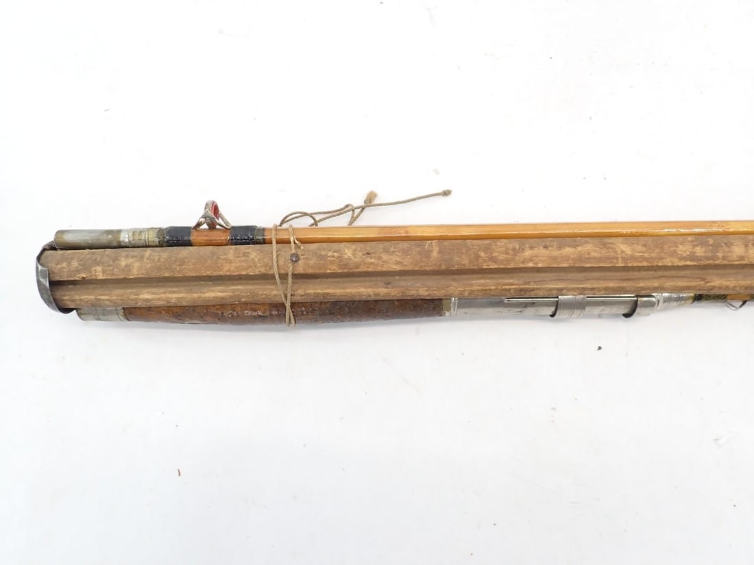Antique Bamboo Spinning Rod - 3