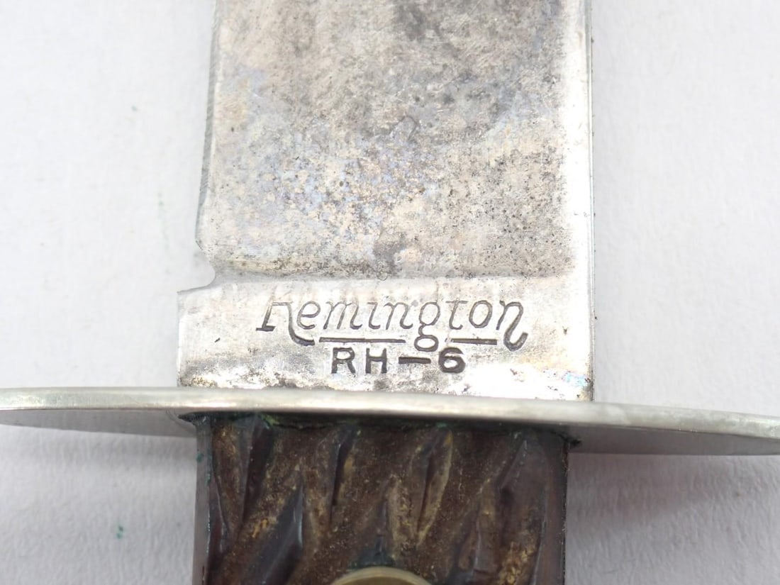 Vintage Remington RH-6 Fixed Blade Knife - 3
