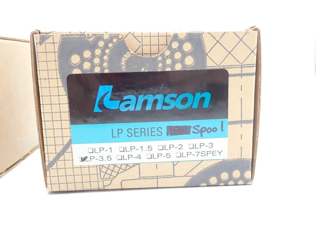 Lamson LP 3.5 Fly Reel & Spare Spool - 2