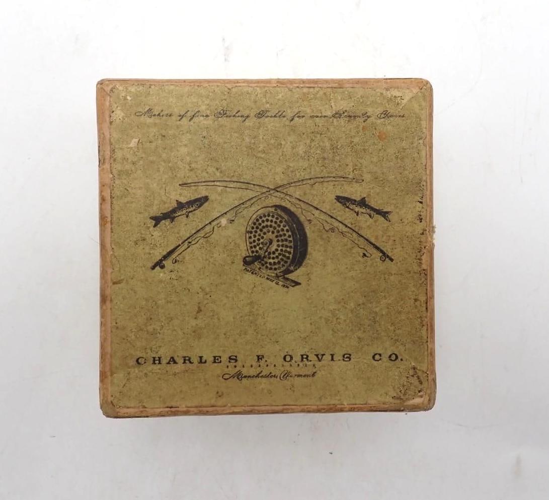 Antique Orvis Fly Reel Box (1 of 3)