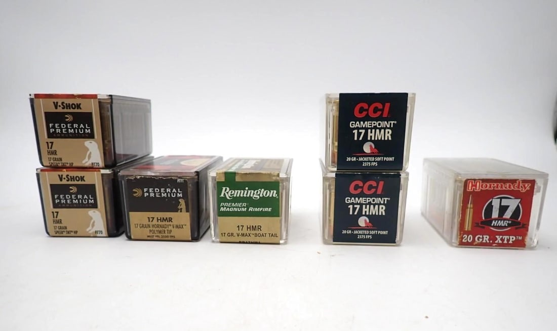 (349) .17 HMR Cartridges: (349) .17 HMR Cartridges