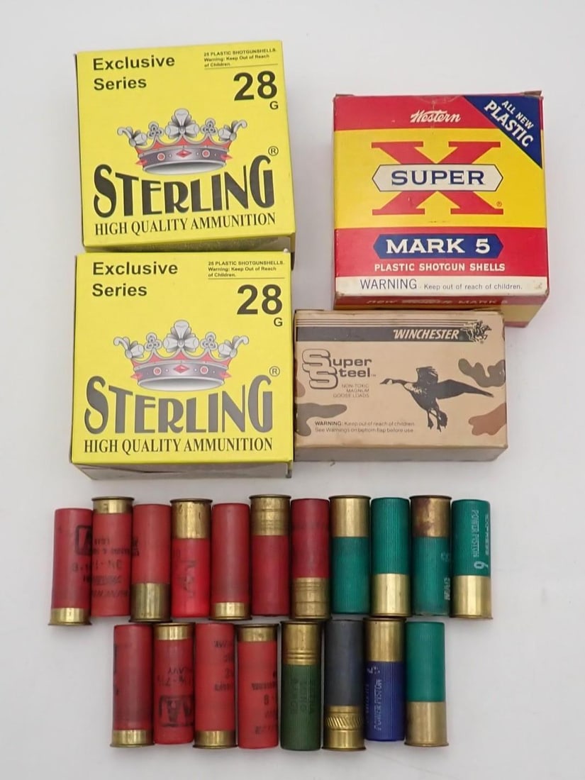 (83) 12 Ga. Shotgun Shells: a few paper