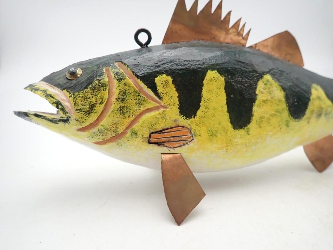 Wood Fish Decoy - 10
