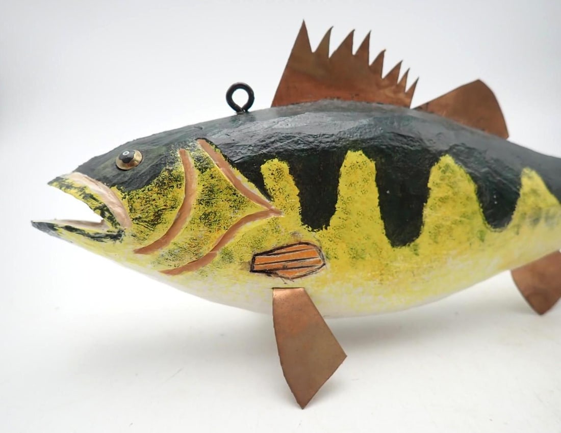 Wood Fish Decoy - 11