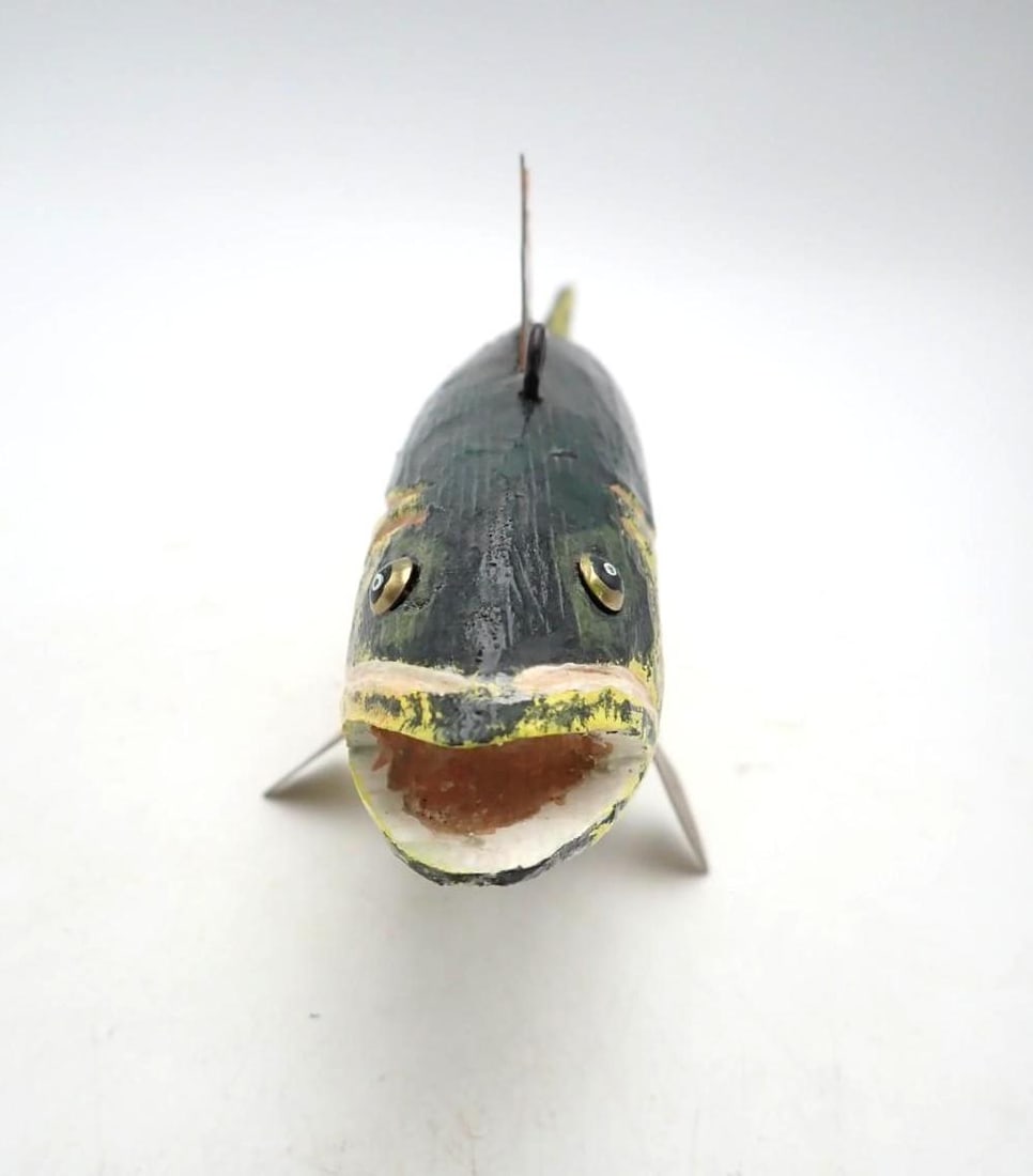 Wood Fish Decoy - 3