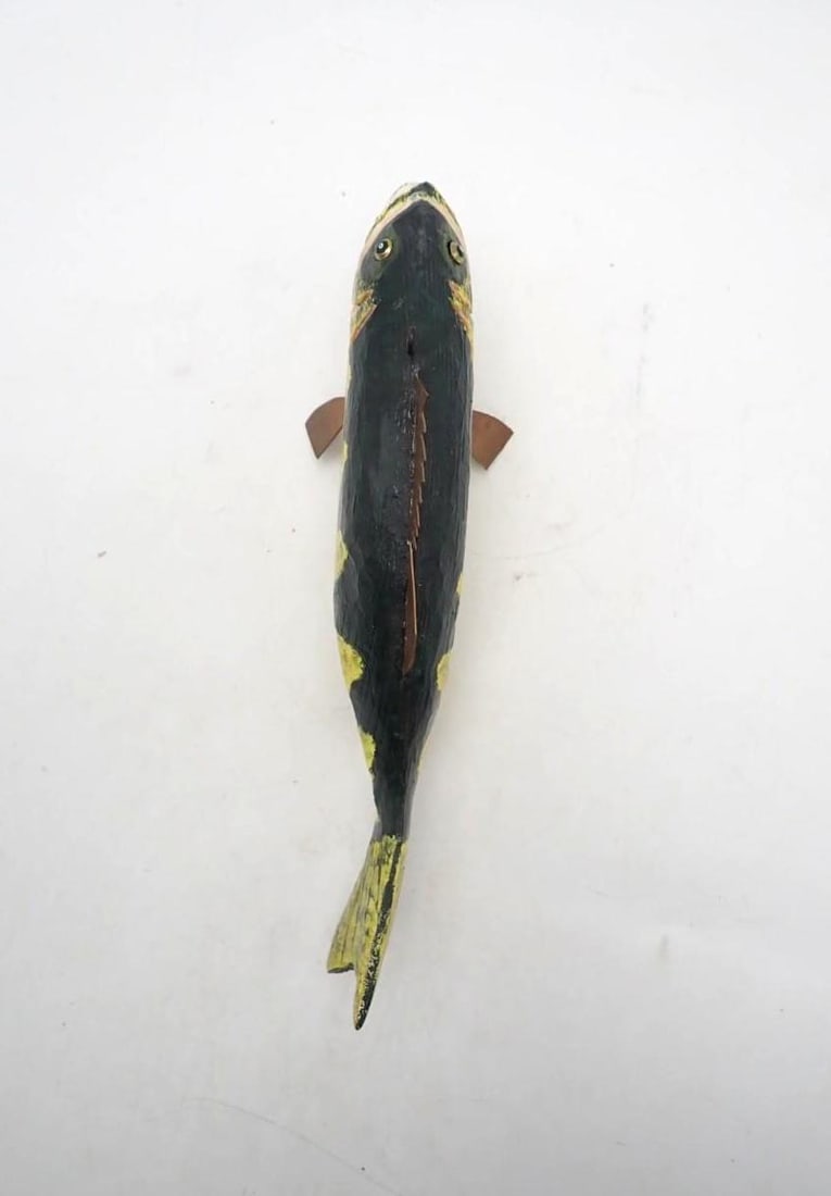 Wood Fish Decoy - 5