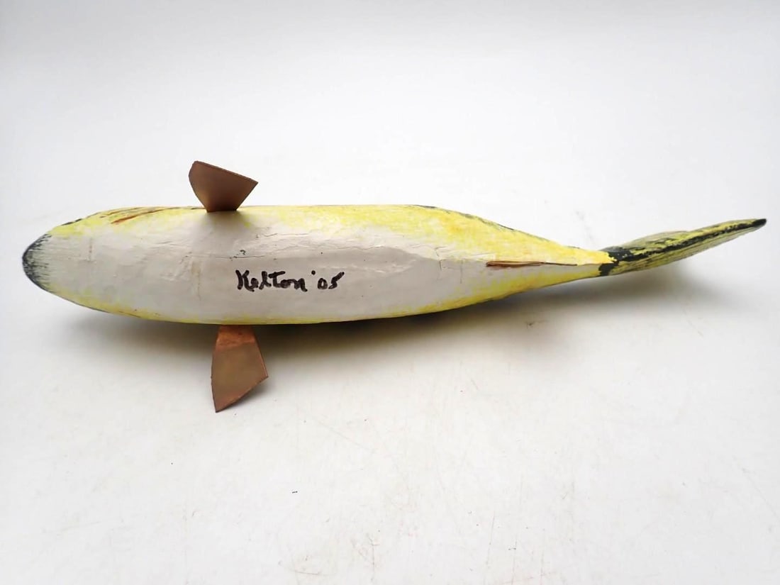 Wood Fish Decoy - 6