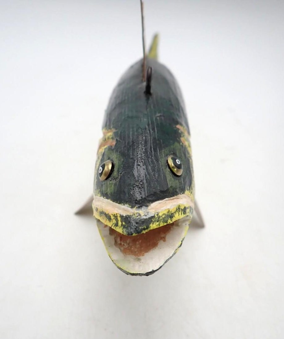Wood Fish Decoy - 7