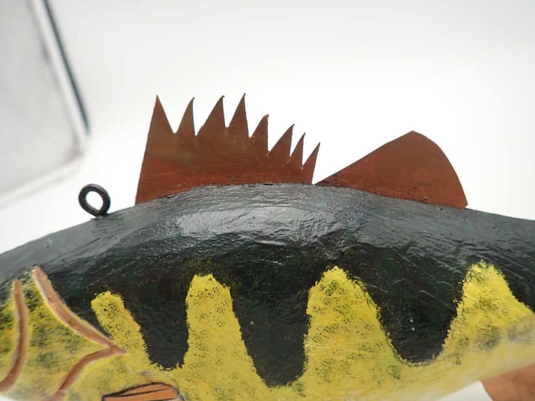 Wood Fish Decoy - 8