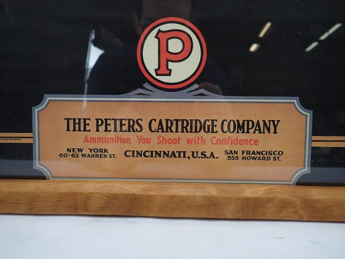 Lynn Bogue Hunt Peters Cartridge Co. Advertising Lithograph - 3