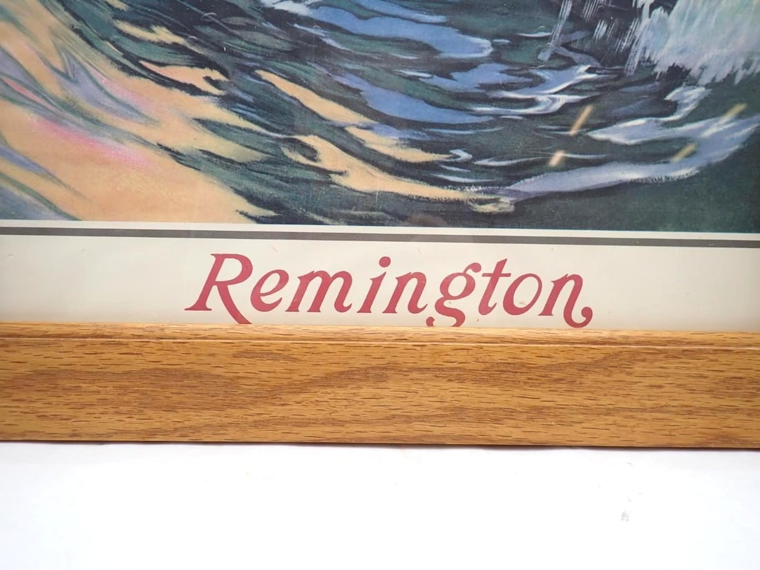 Lynn Bogue Hunt Remington UMC Advertising Lithograph - 2