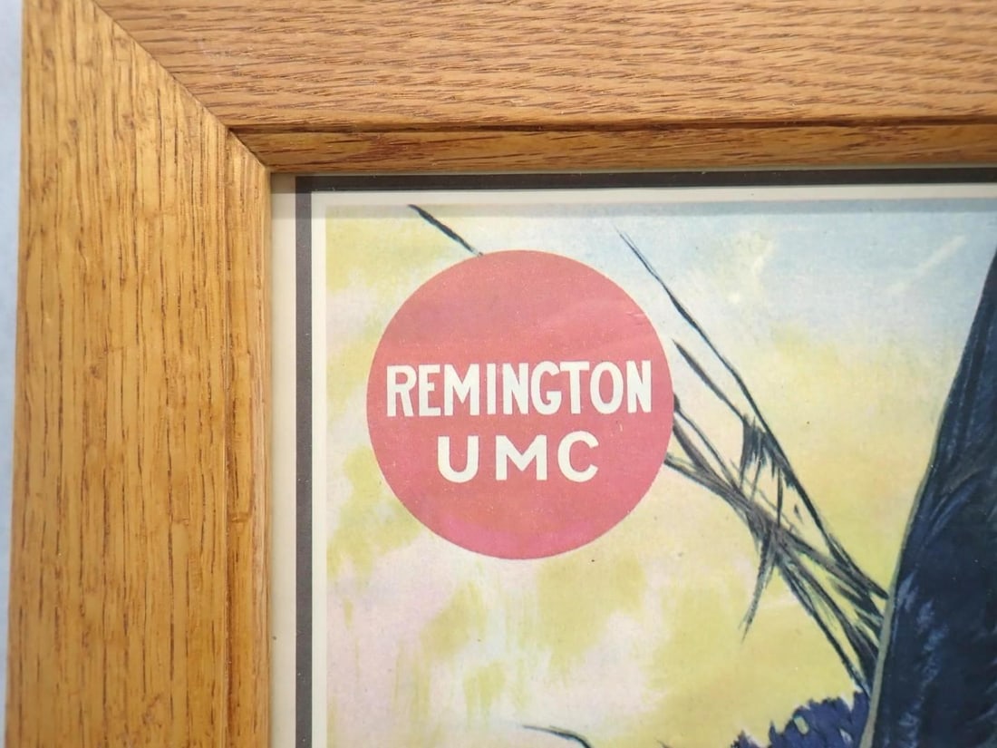 Lynn Bogue Hunt Remington UMC Advertising Lithograph - 3