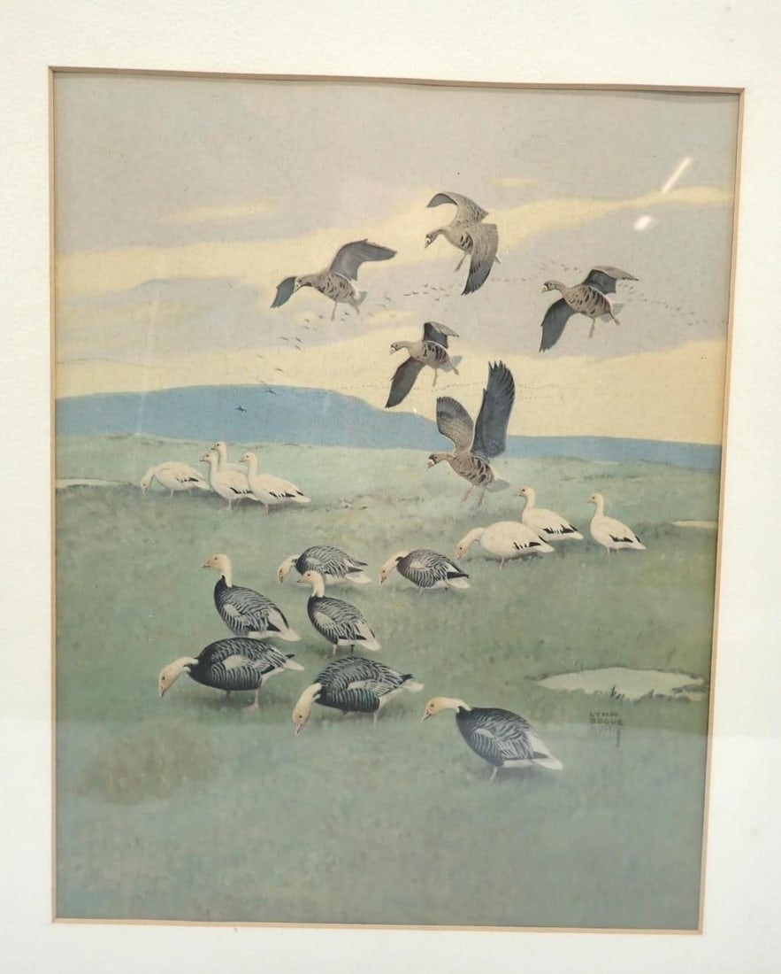 Lynn Bogue Hunt Goose Lithograph - 2