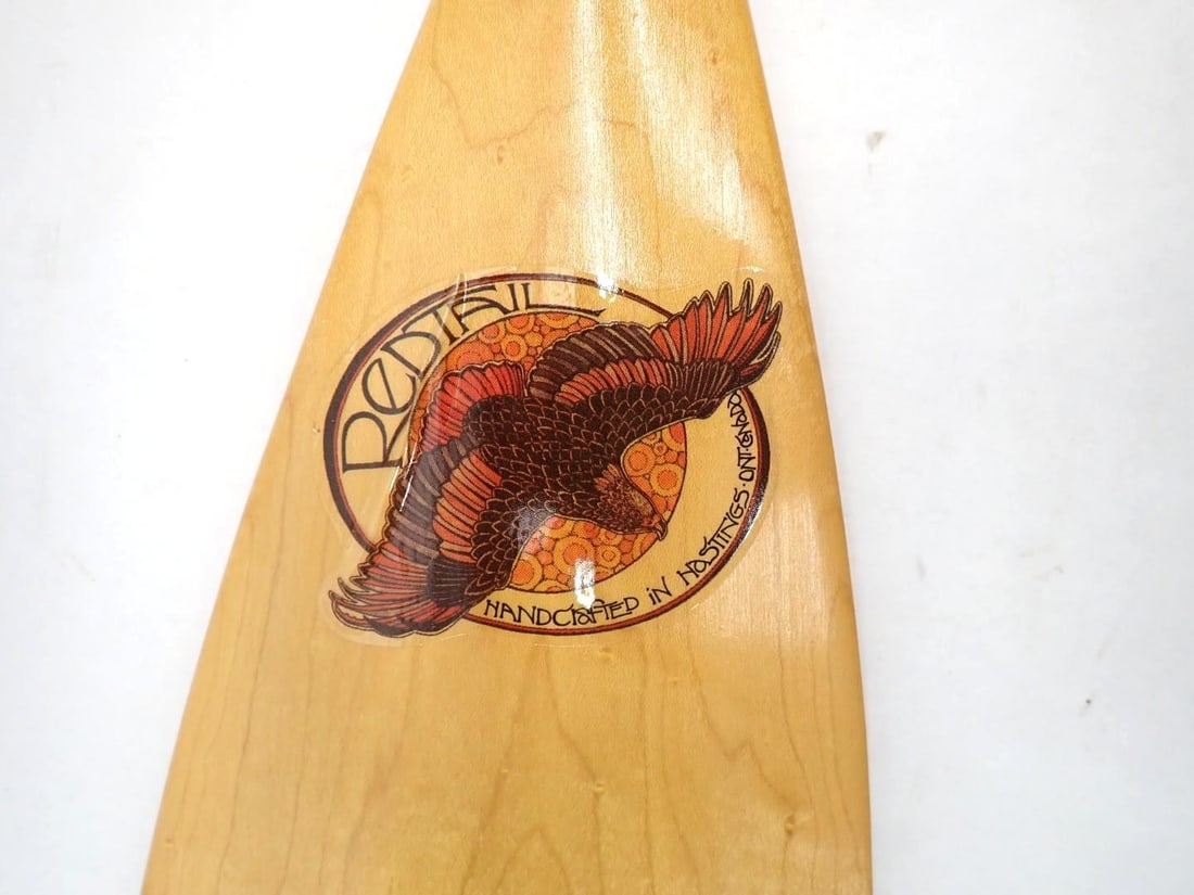 (2) Wood Canoe Paddles - 5