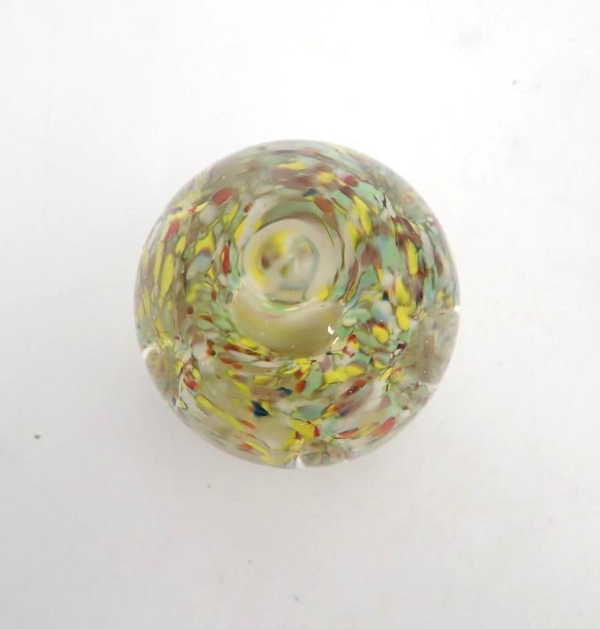 (2) Blown Glass Paperweights - 4