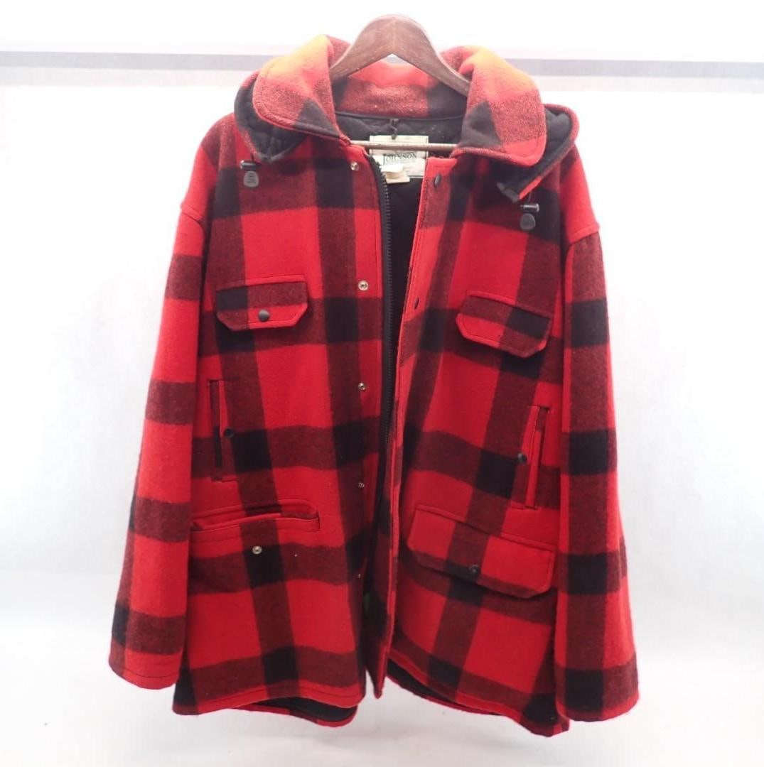 Johnson Woolen Mills Coat: size 54