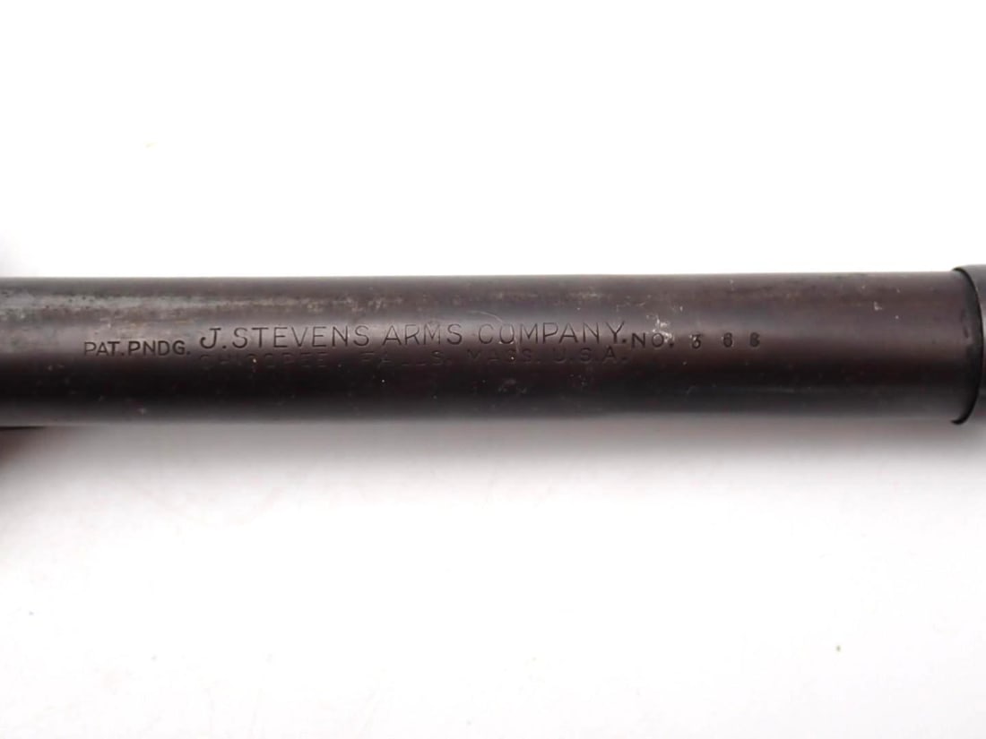 Vintage J. Stevens No. 368 Rifle Scope W/ Mounts - 2