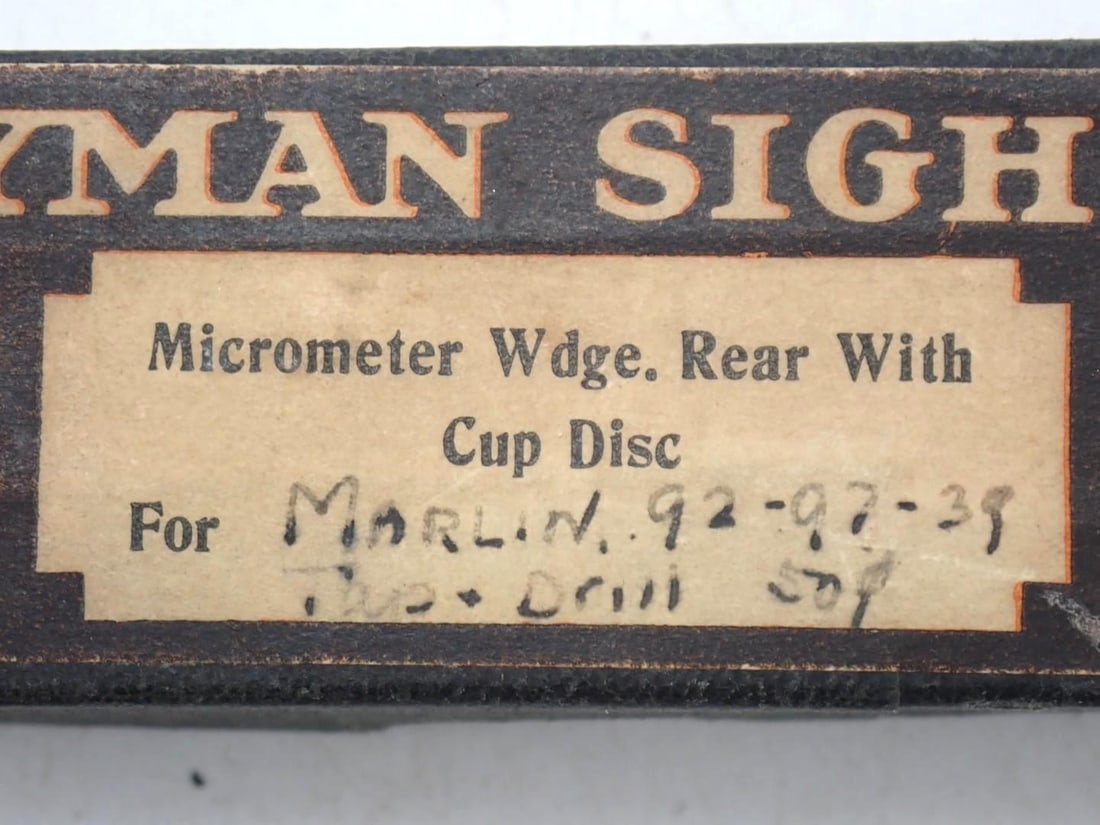 Vintage Lyman No. 103 Sight Box - 4