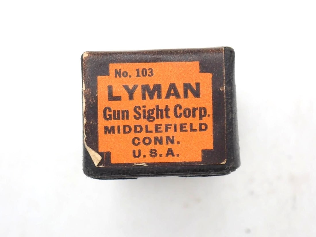Vintage Lyman No. 103 Sight Box - 6