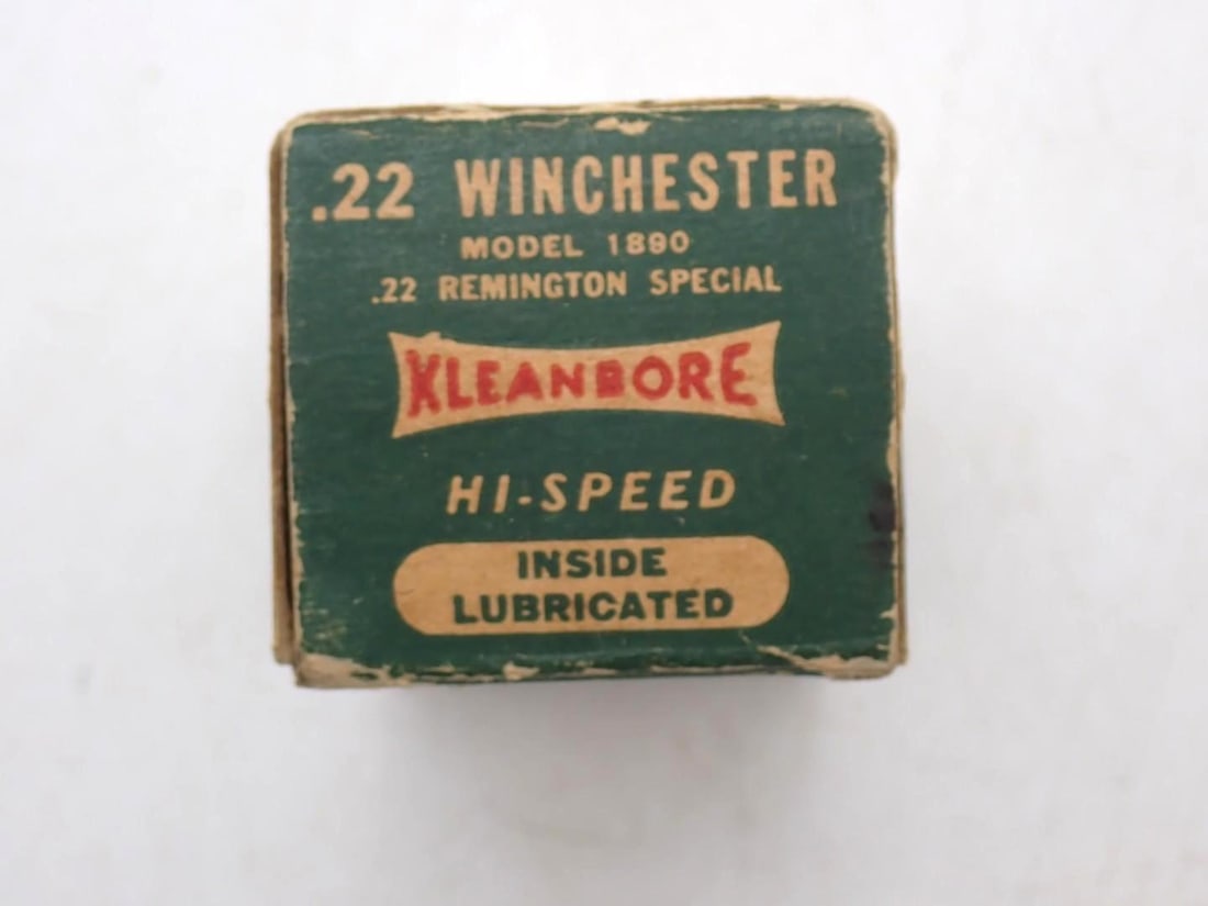Vintage Remington .22 Winchester Cartridge Box - 4