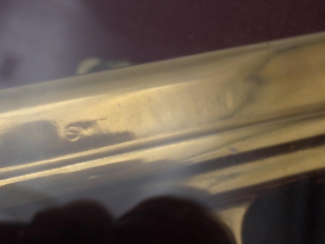 Ceramic Pistol Model in Case - 6