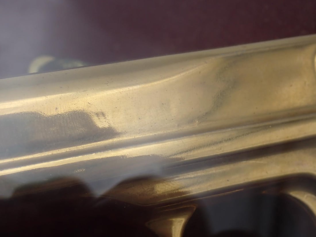 Ceramic Pistol Model in Case - 7