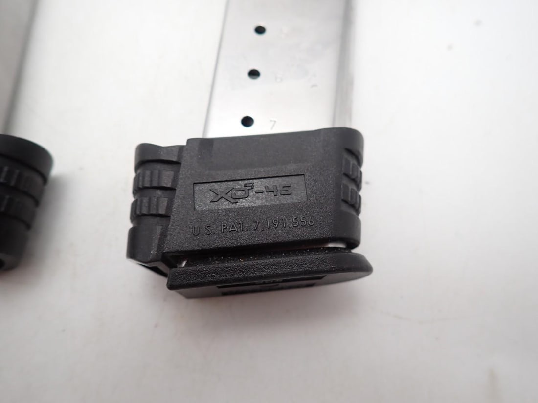 (2) Springfield Armory XDS .45 ACP Magazines - 2