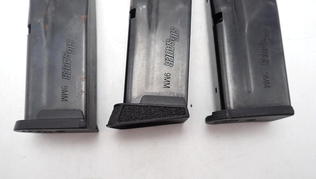 (3) Sig Sauer P365 9mm Magazines - 3