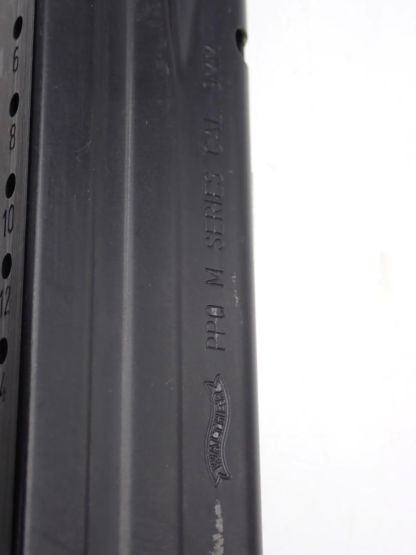 (2) Walther PPQ 9mm Magazines - 2