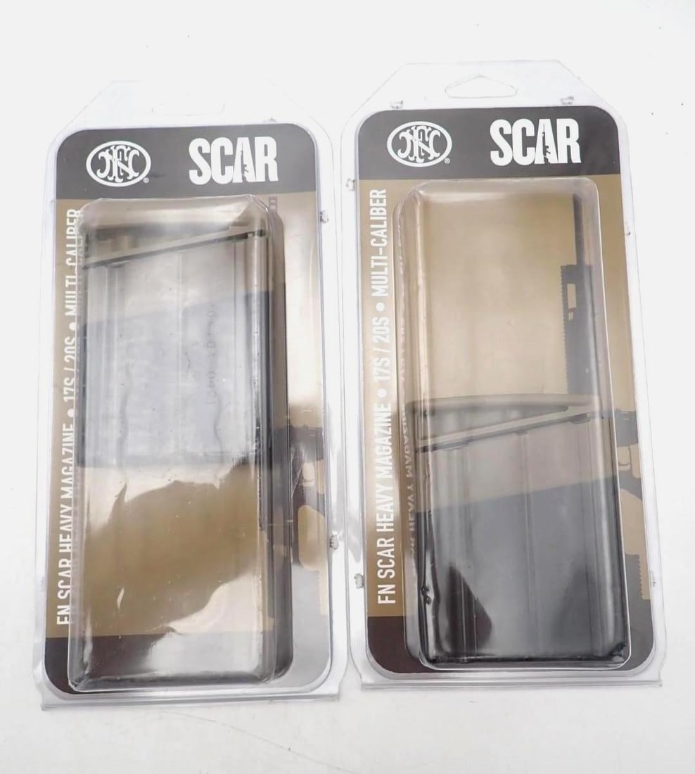 (2) FN SCAR 7.62 Magazines: 10 Round