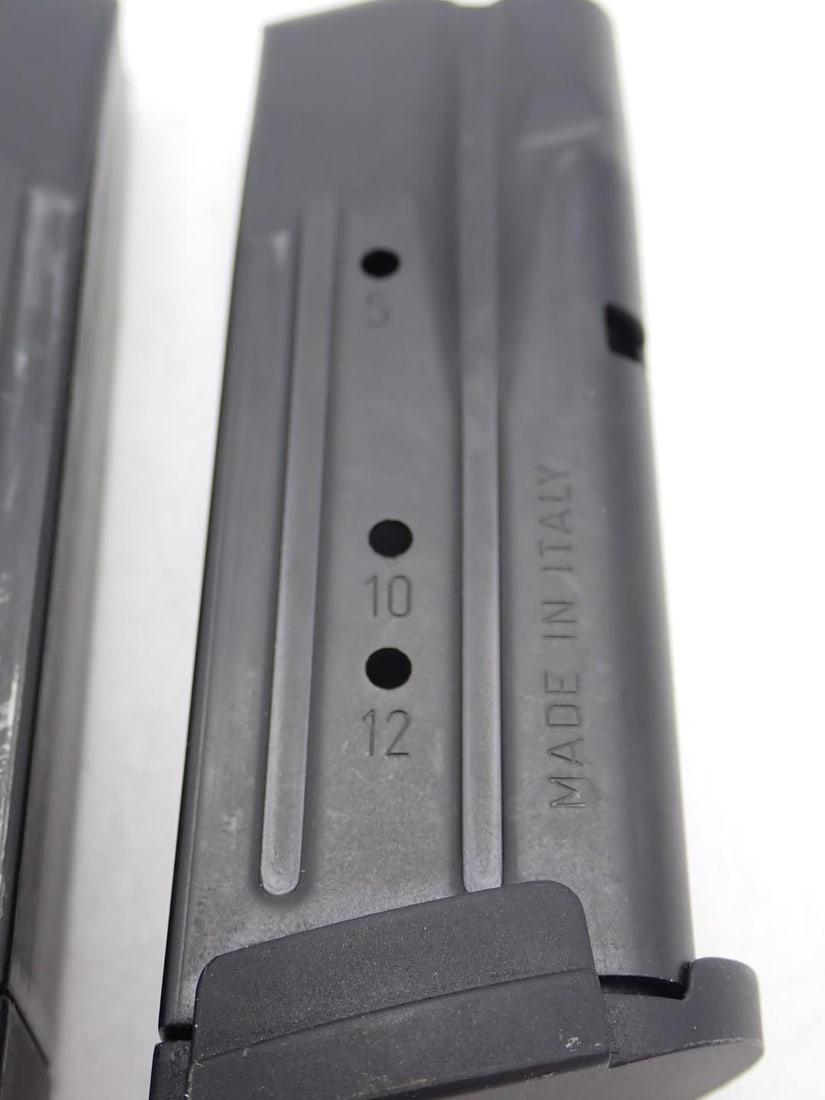 (2) Sig Sauer P250 9mm Magazines - 2