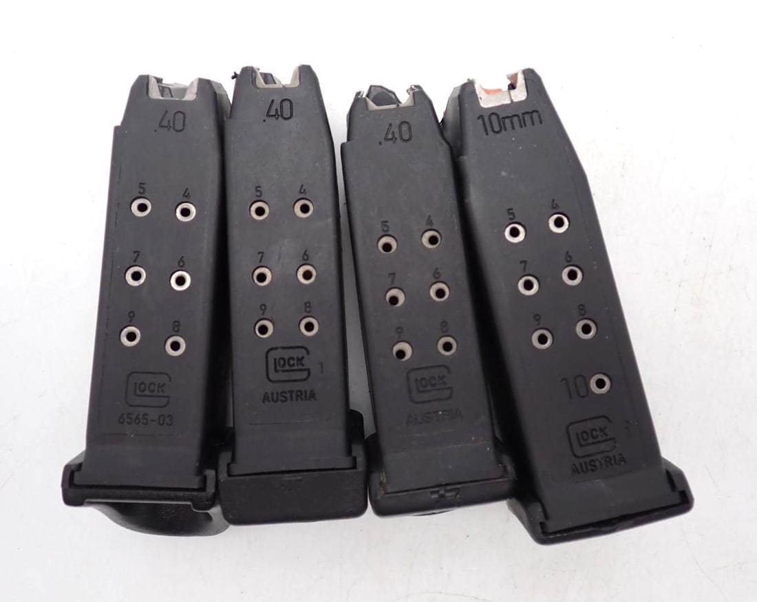 (4) Glock 27 .40 S&W Magazines - 2