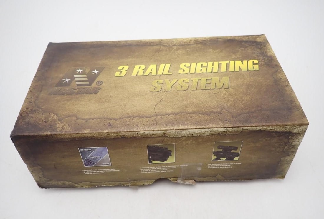 NcStar Three Rail Sighting System: NcStar Three Rail Sighting System