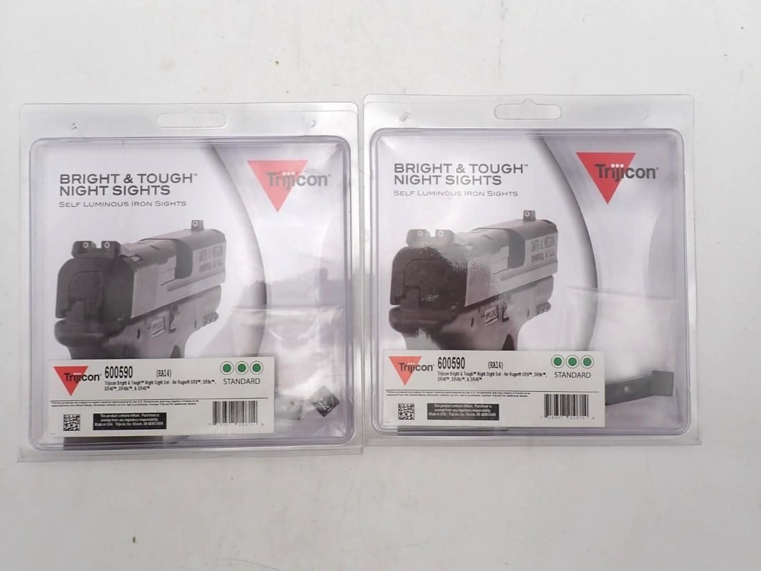 (2) Trijicon 600590 Pistol Night Sights (1 of 4)