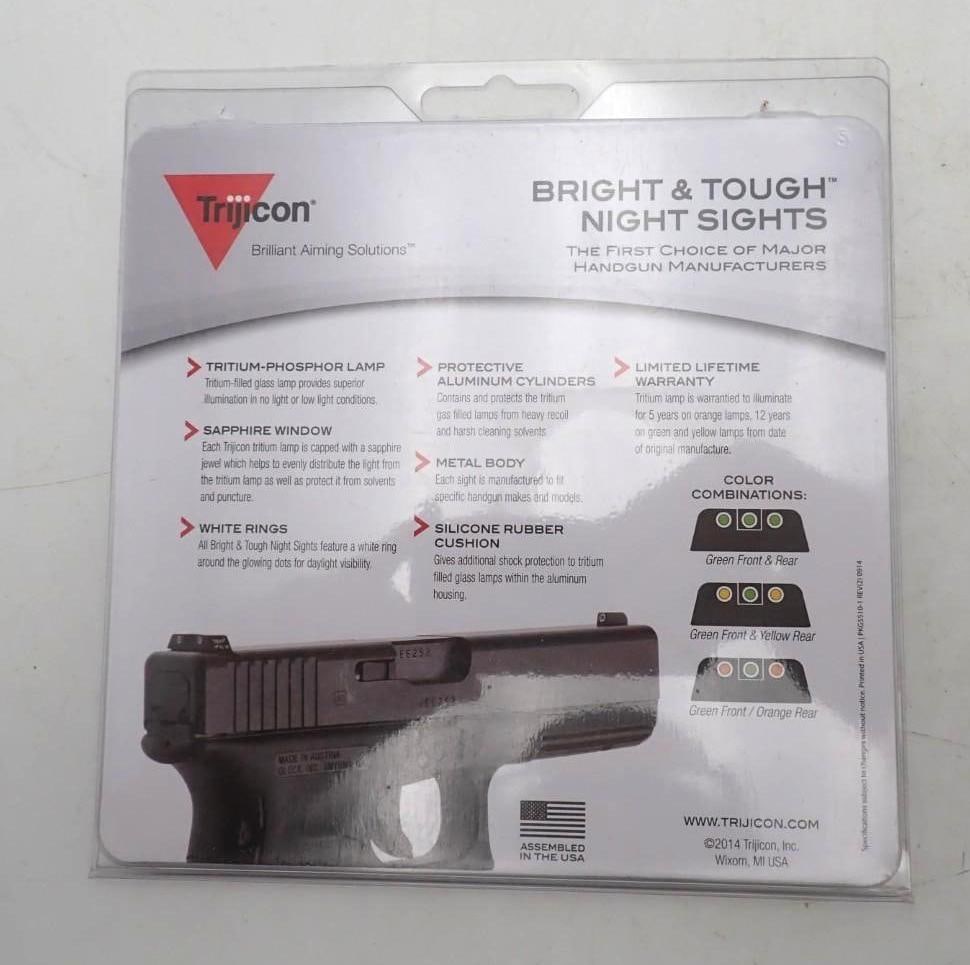 (2) Trijicon 600590 Pistol Night Sights - 4
