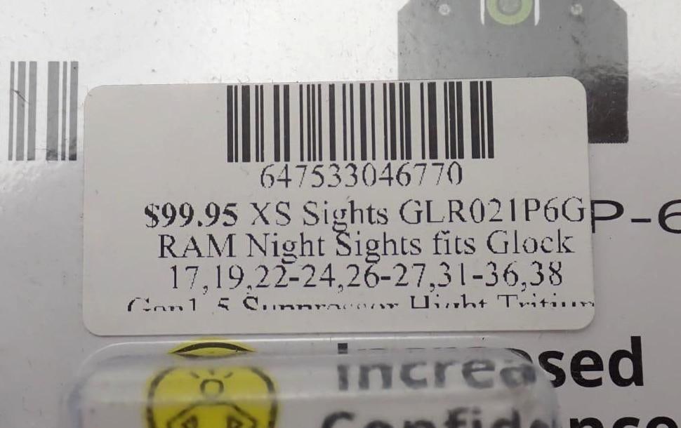 (3) XS Sights R3D Pistol Night Sights - 4