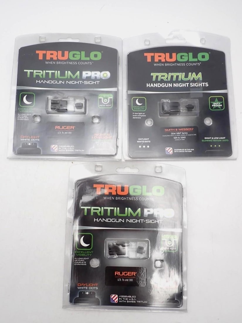 (3) TruGlo Pistol Night Sights (1 of 7)